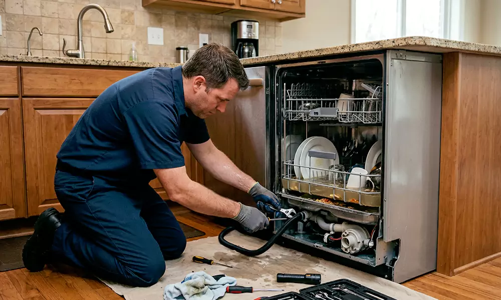 Dishwasher Not Draining Repair in Fort Myers, FL