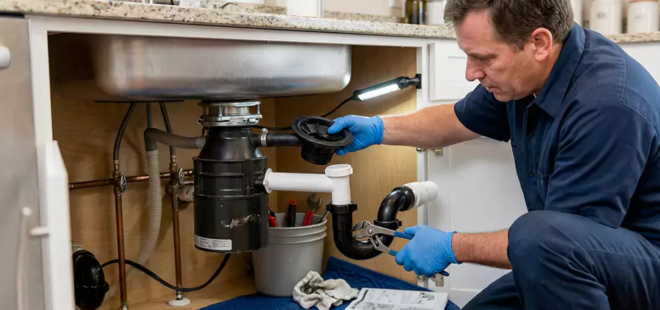 Garbage Disposal Splash Guard and Trap Installation in Fort Myers